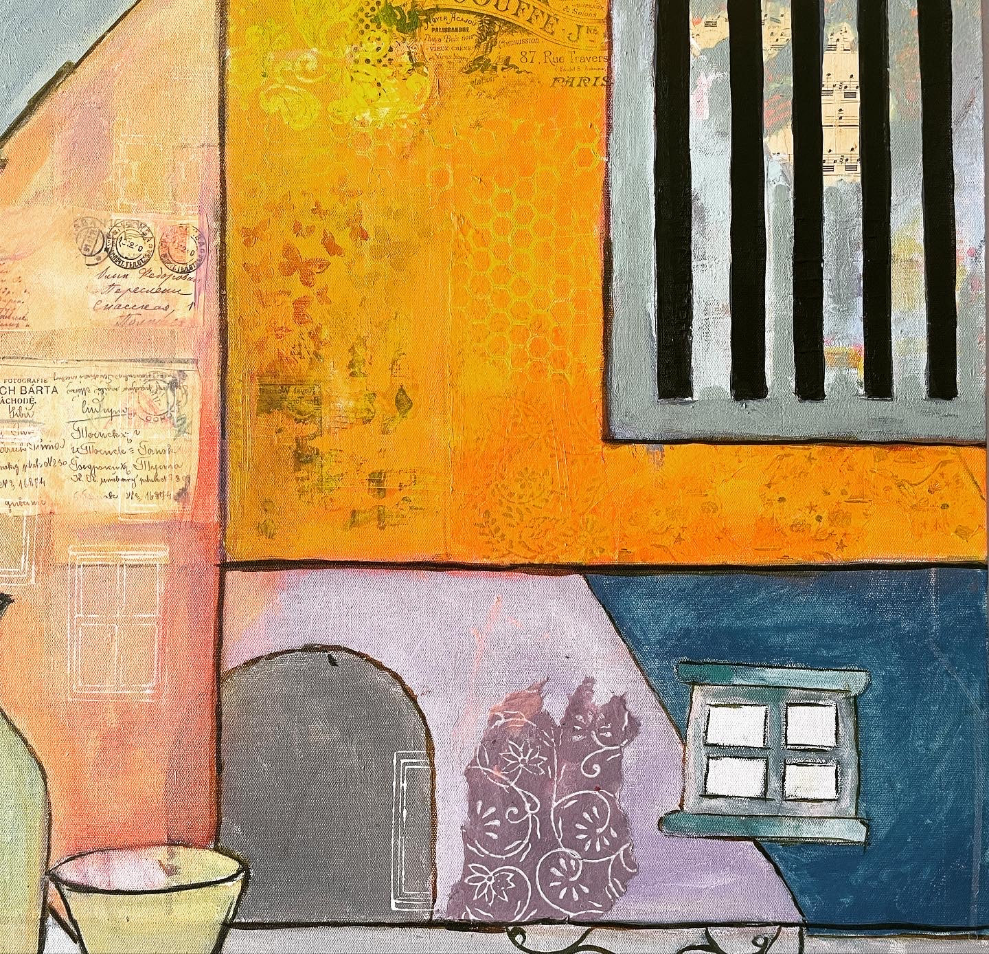 Montmartre - canvas wrapped print (2 sizes)