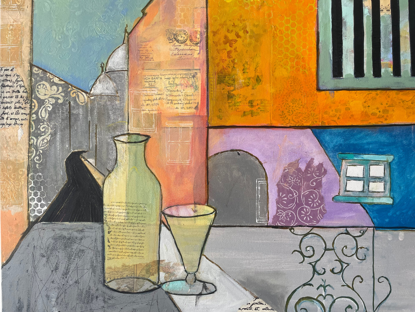 Montmartre - canvas wrapped print (2 sizes)