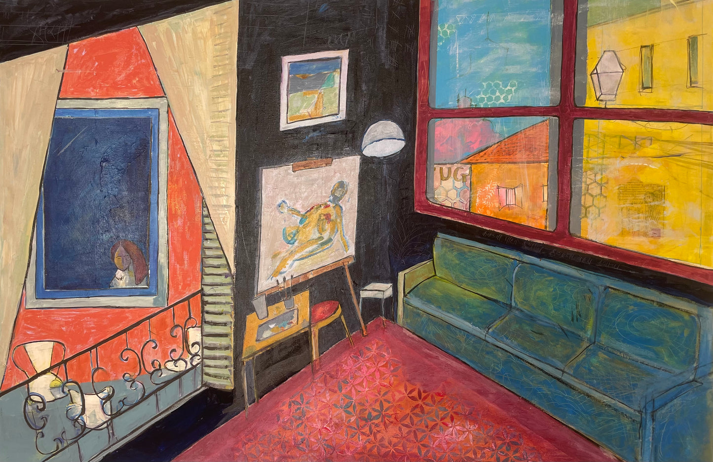 Behind the Curtains — A Final Painting