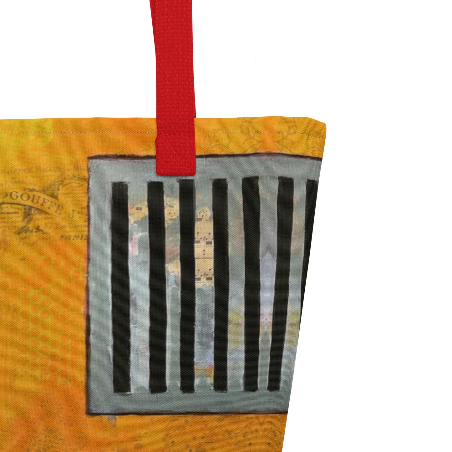 MontMarte All-Over Print Large Tote Bag