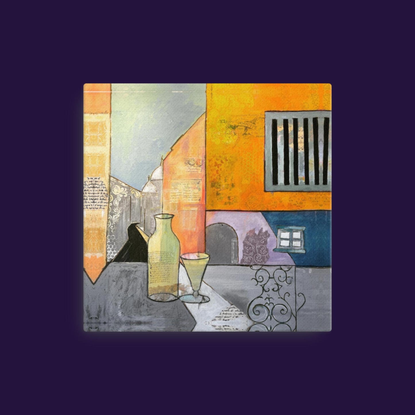 Montmartre - canvas wrapped print (2 sizes)