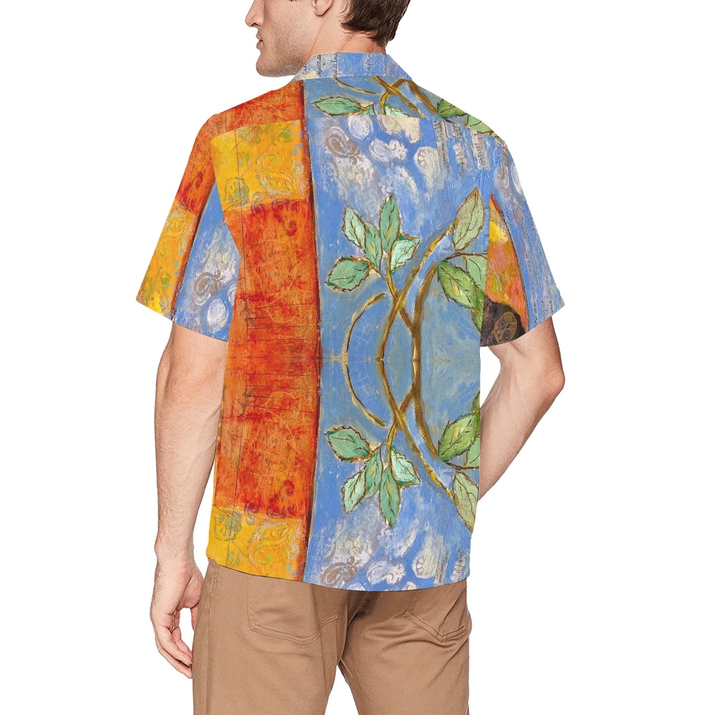 Tropical Paradise Custom Art Hawaiian Shirt - Soft Fabric, Relaxed Fit
