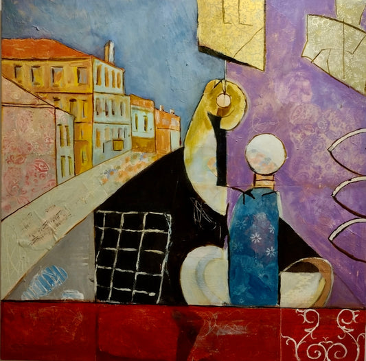 Morocco 2 Original Artwork (36x36)"