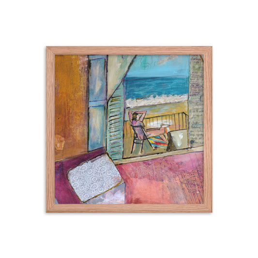 The Beach house framed prints