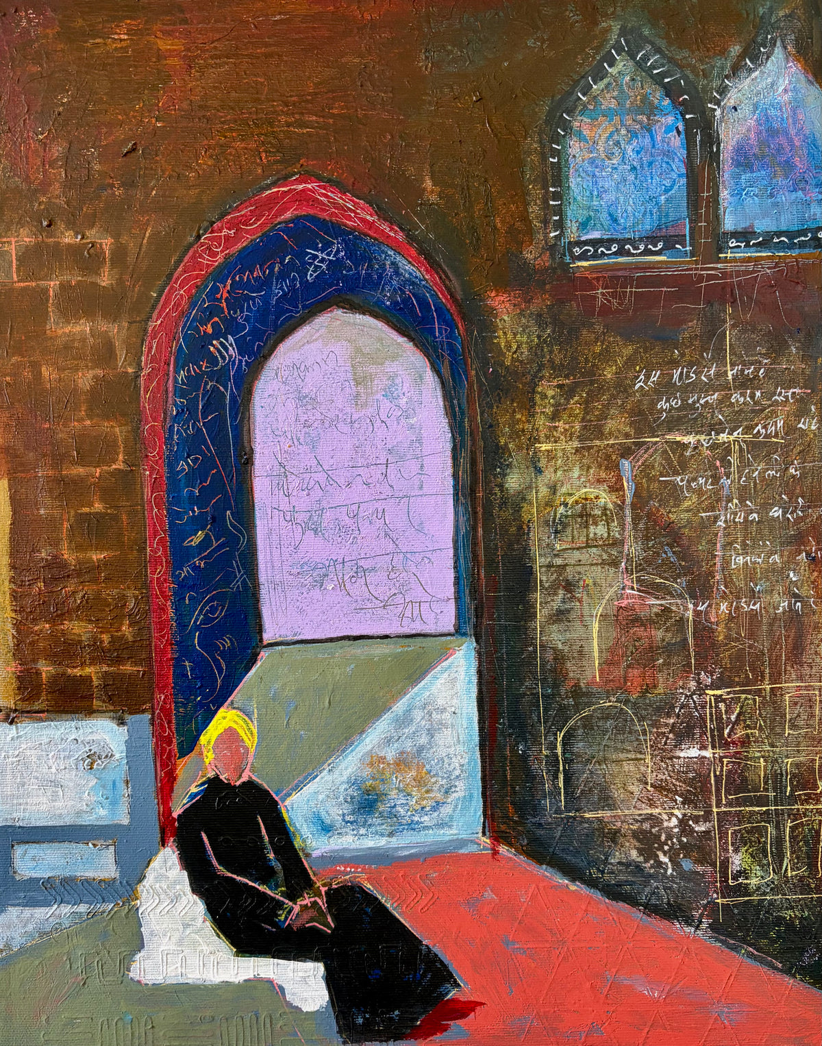 The Snakecharmer in Tangiers  (A print)