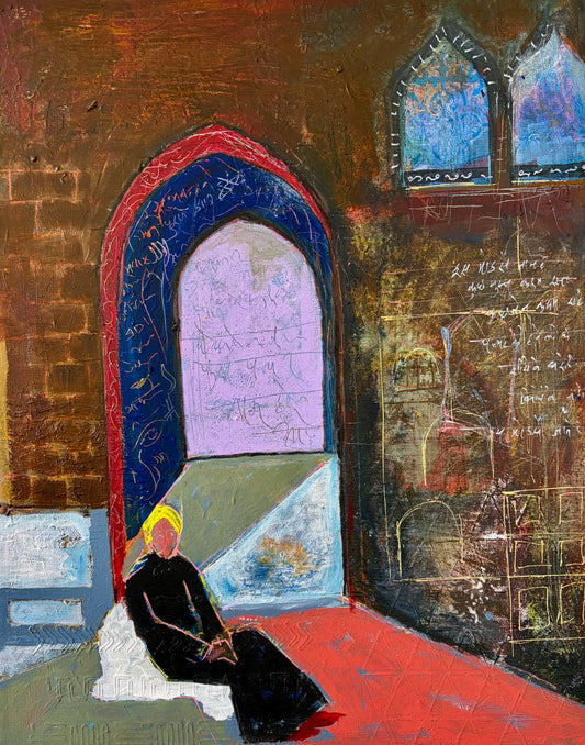 The Snakecharmer in Tangiers | Framed Art Print