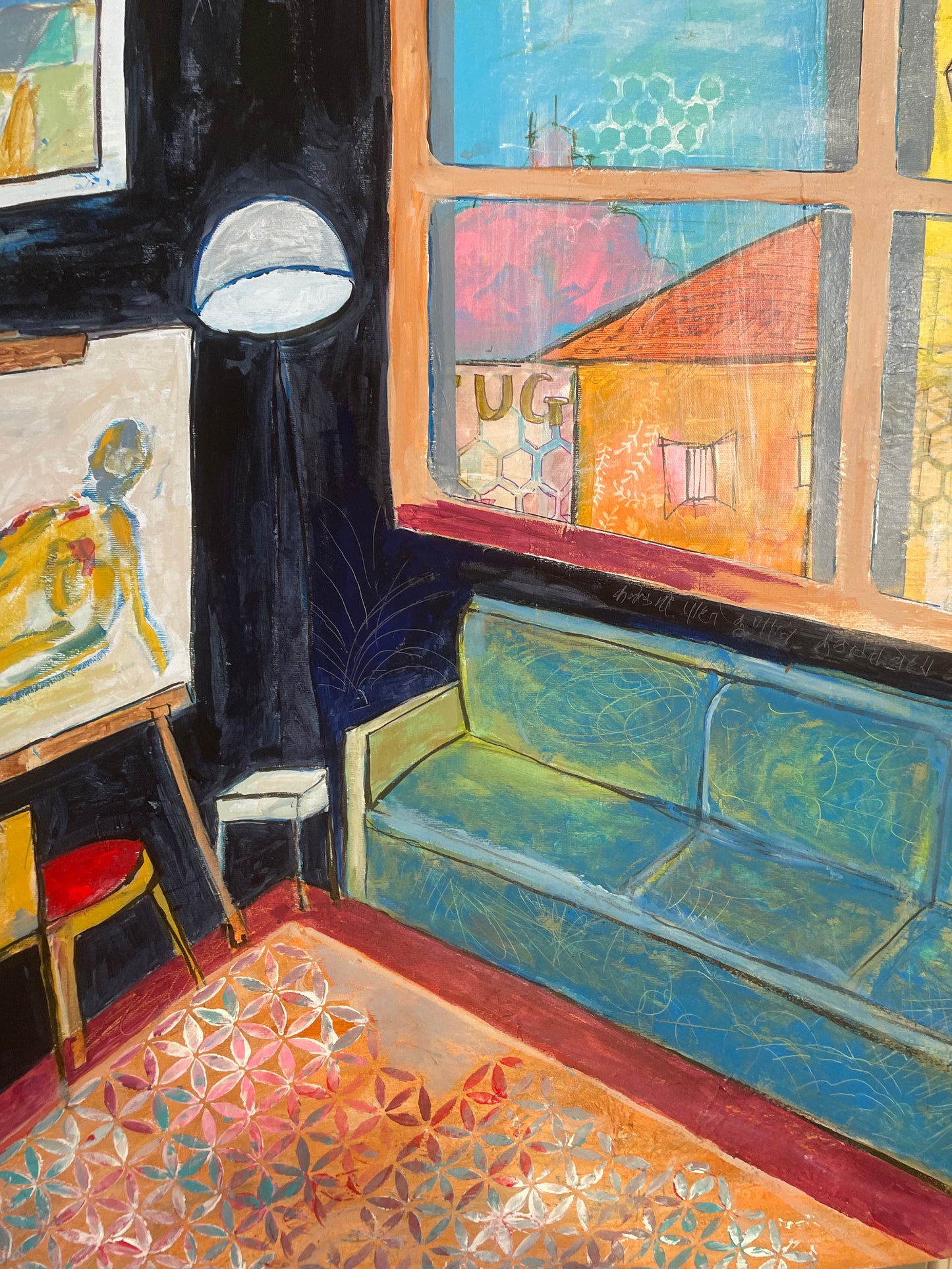 Behind the Curtains — A Final Painting
