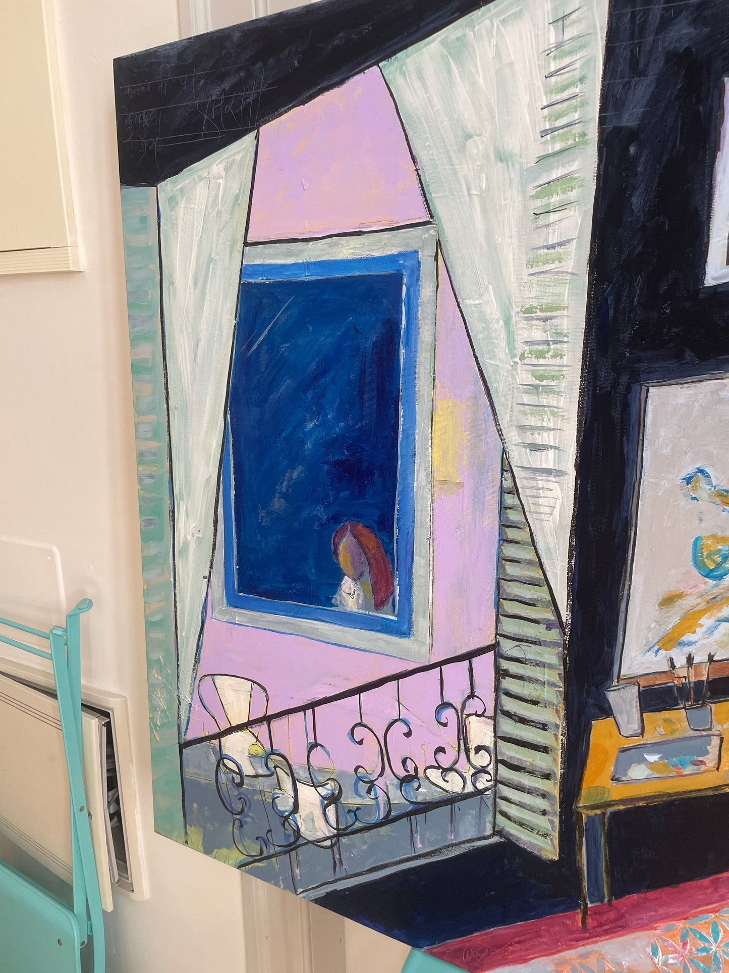 Behind the Curtains — A Final Painting