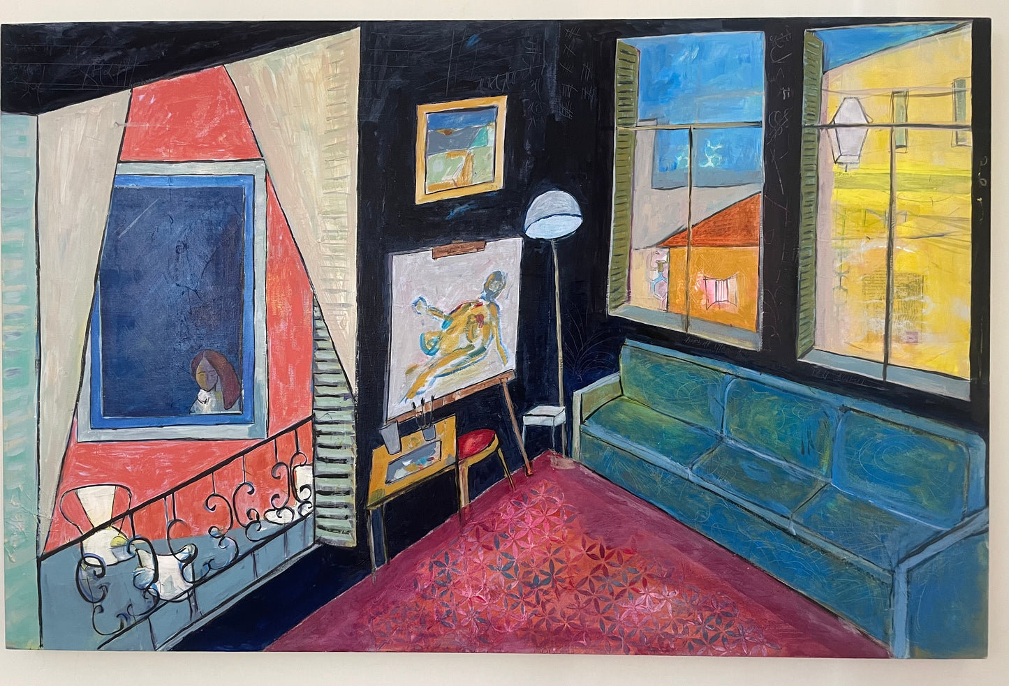 Behind the Curtains — A Final Painting