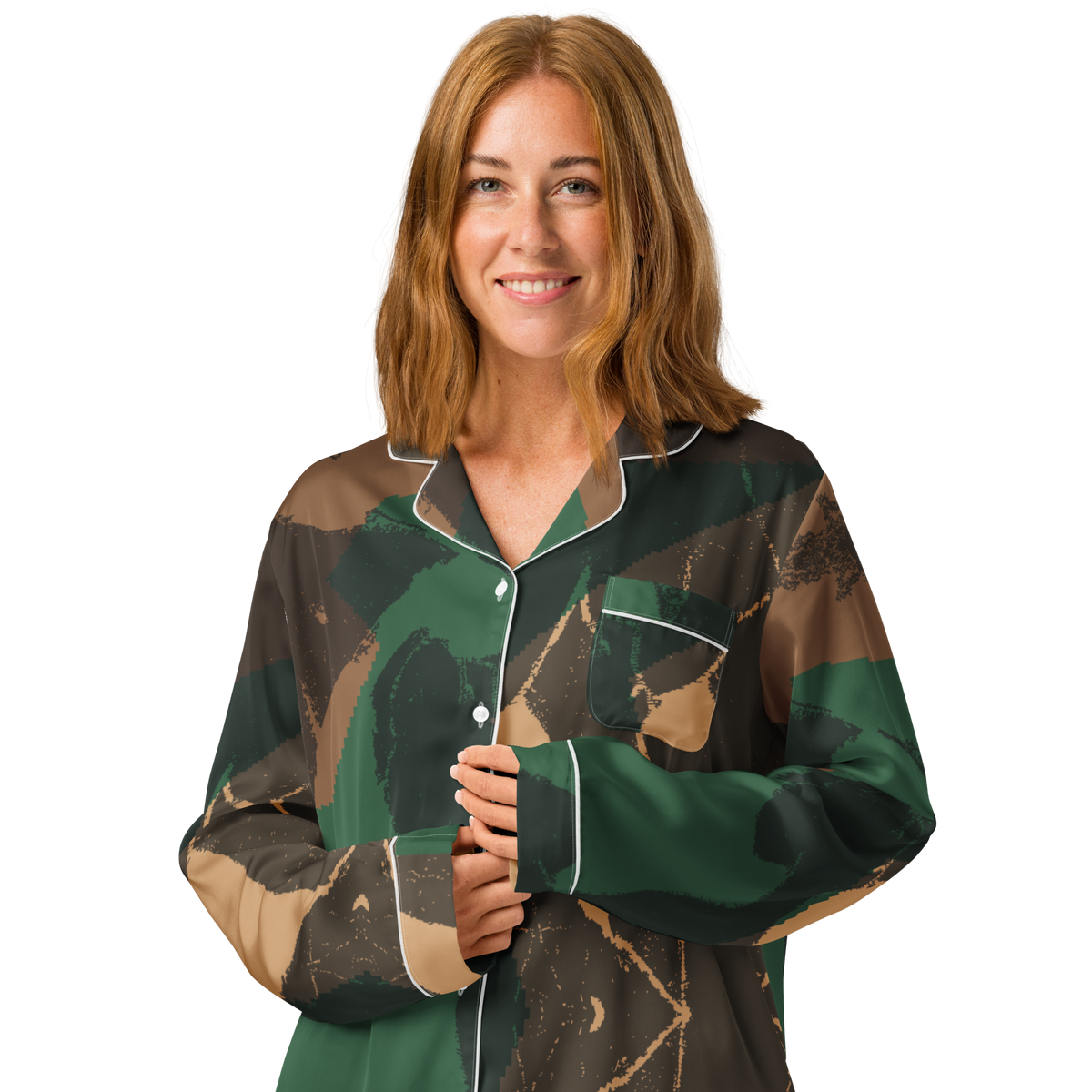The Three Graces Women’s Long-Sleeve Pajama Top