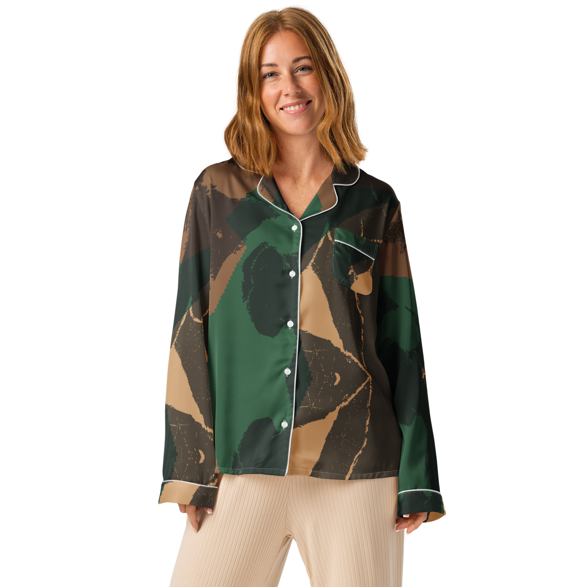 The Three Graces Women’s Long-Sleeve Pajama Top
