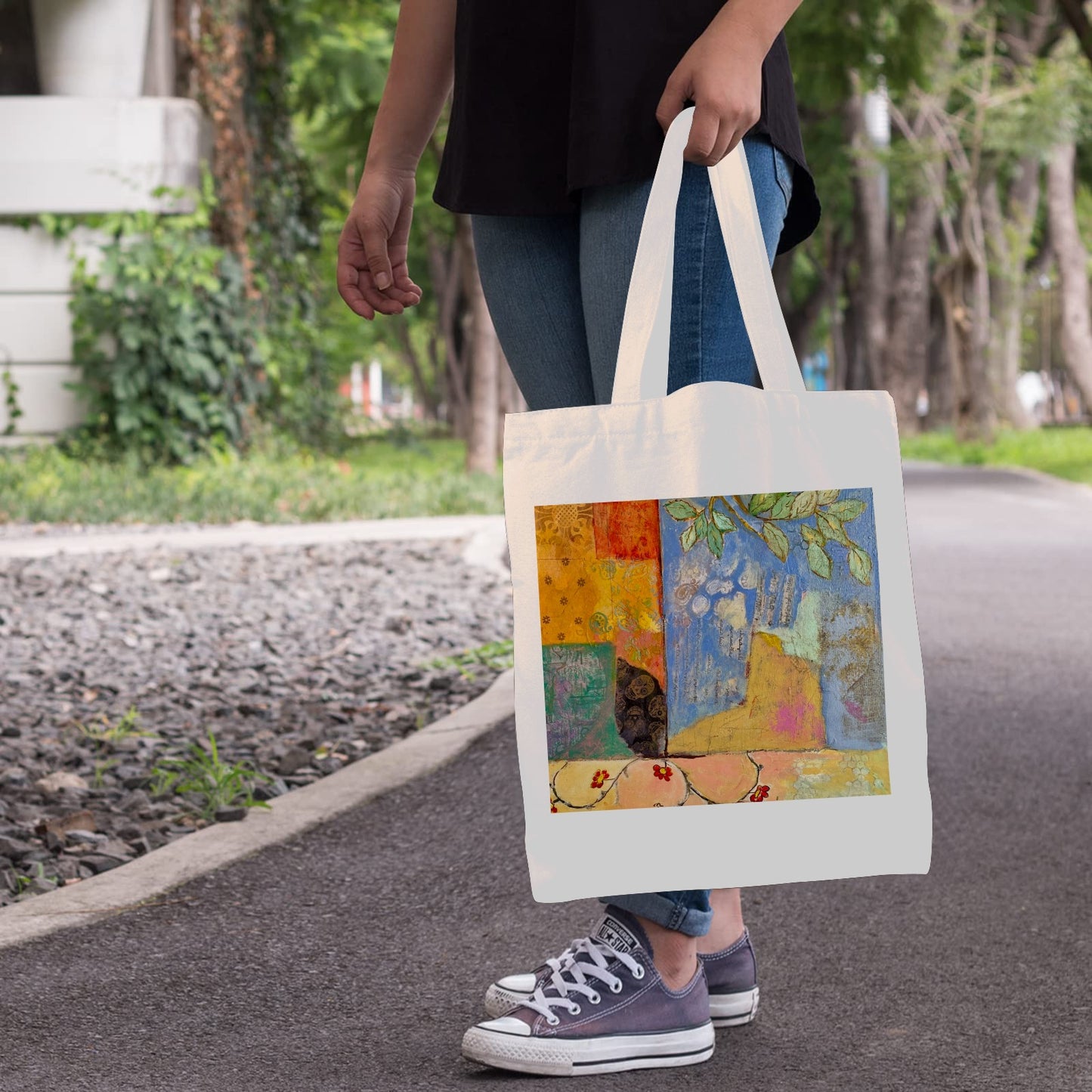 Summer Cotton Tote Bag