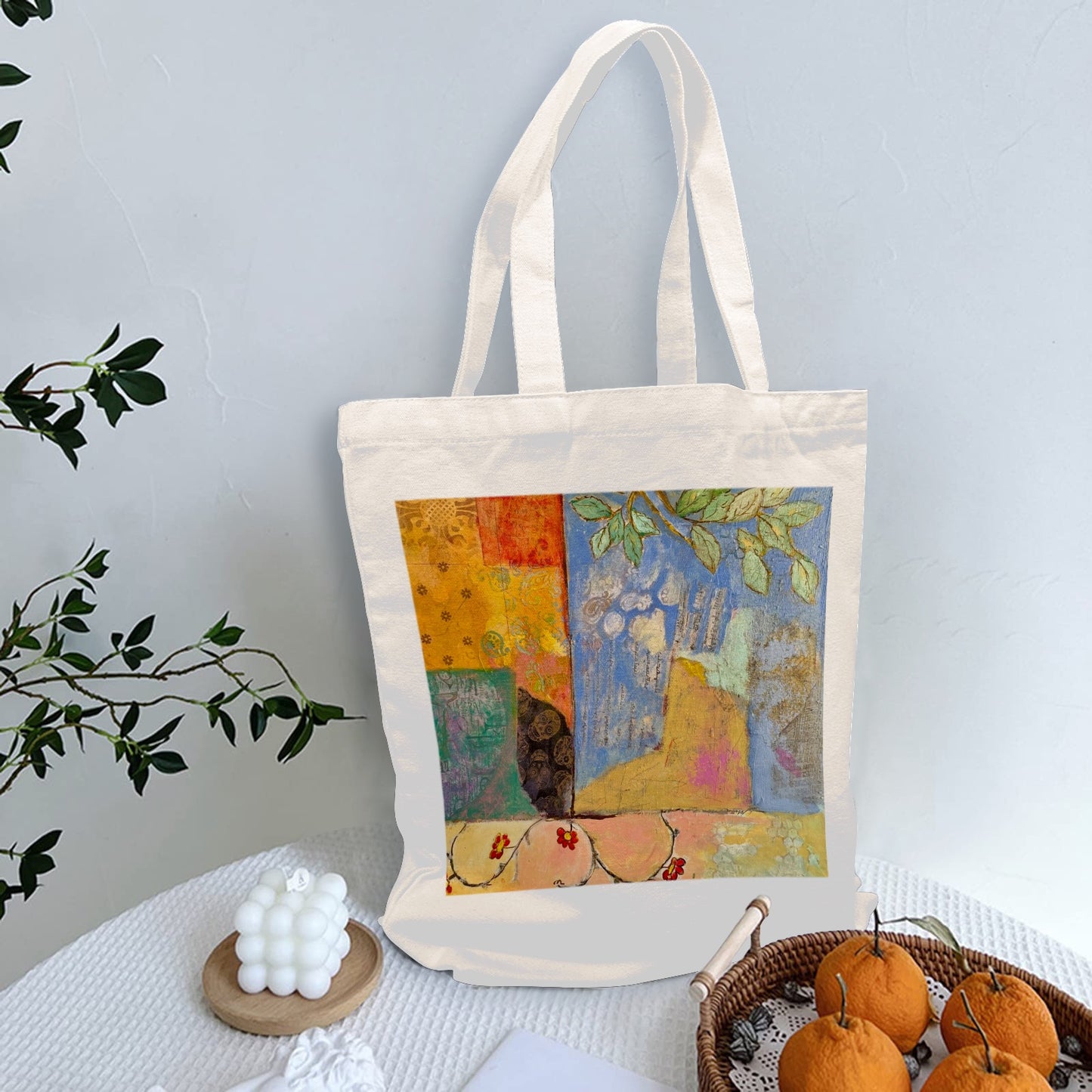 Summer Cotton Tote Bag