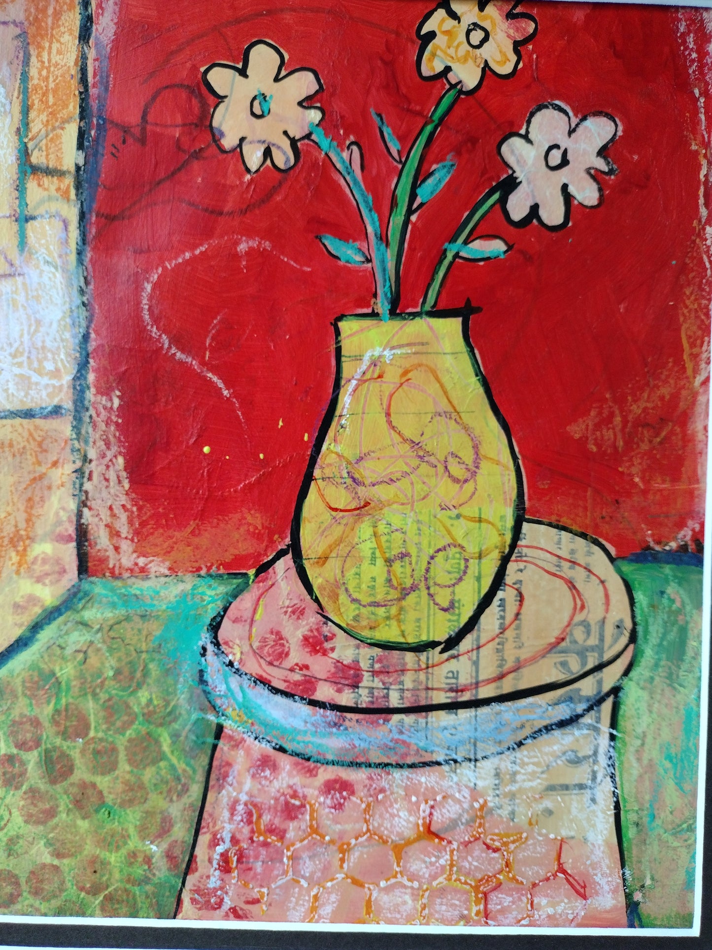 FlowerPot Original work - Sold